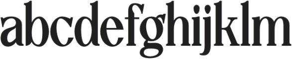 Lettertype-SemiBold otf (600) Font LOWERCASE