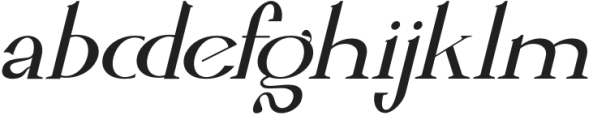 Leubrik Italic otf (400) FONT