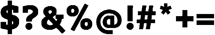 Lev Serif ExtraBold ttf (700) Font OTHER CHARS