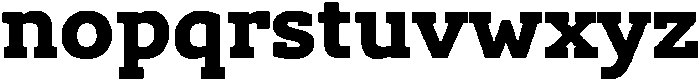 Lev Serif ExtraBold ttf (700) Font LOWERCASE