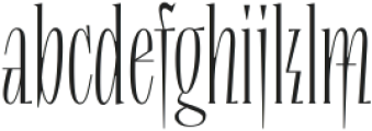 LevType Repyakh Regular ttf (400) Font LOWERCASE