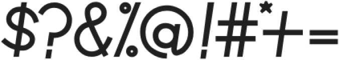 Levania Sans Serif Bold otf (700) Font OTHER CHARS