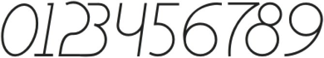 Levania Sans Serif Extra Light otf (200) Font OTHER CHARS