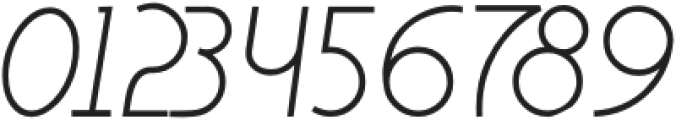 Levania Sans Serif Light otf (300) Font OTHER CHARS