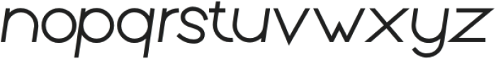 Levania Sans Serif Medium otf (500) Font LOWERCASE