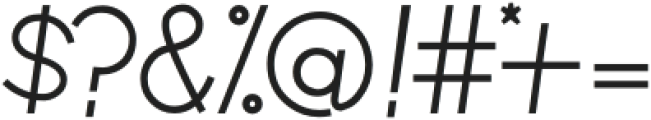 Levania Sans Serif Regular otf (400) Font OTHER CHARS