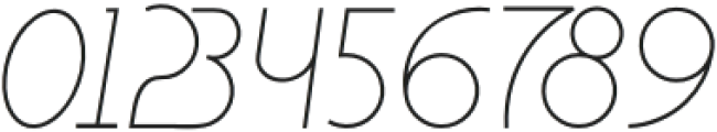 Levania Sans Serif Thin otf (100) Font OTHER CHARS