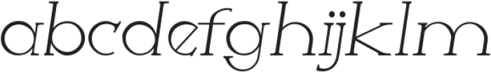 Levania Serif otf (400) Font LOWERCASE