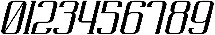 Levarline Italic otf (400) Font OTHER CHARS