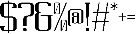 Levarline otf (400) Font OTHER CHARS