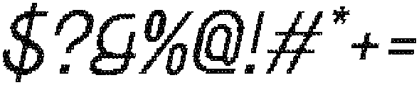 Levatta Disco Italic otf (400) Font OTHER CHARS