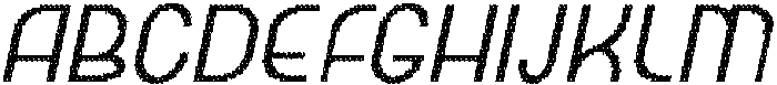 Levatta Disco Italic otf (400) Font UPPERCASE
