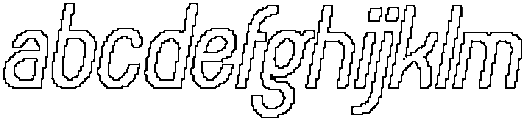 Levatta Pixel Outline otf (400) FONT