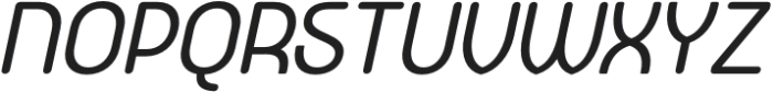 LevattaRounded-Italic otf (400) Font UPPERCASE