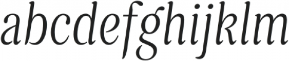 Levino ExtraLight otf (200) Font LOWERCASE