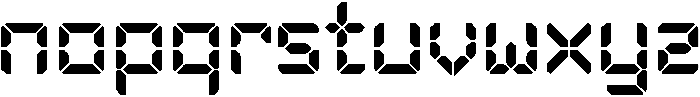 Levitate Regular otf (400) Font LOWERCASE