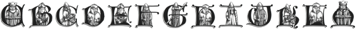 Lewis Chessmen Colored otf (400) Font UPPERCASE