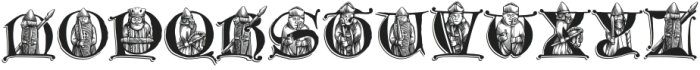 Lewis Chessmen Regular otf (400) Font LOWERCASE