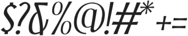 Lewiston Light Italic otf (300) Font OTHER CHARS
