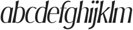 Lewiston Light Italic otf (300) Font LOWERCASE