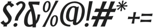 Lewiston Regular Italic otf (400) Font OTHER CHARS