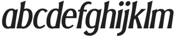 Lewiston Regular Italic otf (400) Font LOWERCASE