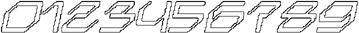 Lexady Pixel Outline otf (400) Font OTHER CHARS