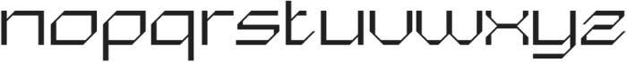 Lexady Regular otf (400) Font LOWERCASE