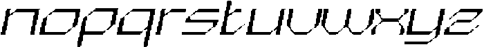 LexadyPixel-Regular otf (400) Font LOWERCASE