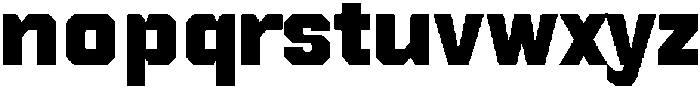 Lextron Bold ttf (700) Font LOWERCASE