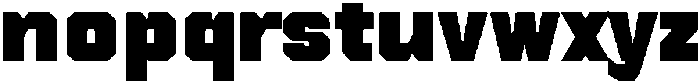 Lextron Extra Bold ttf (700) Font LOWERCASE