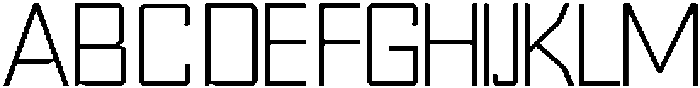 Lextron Extra Light ttf (200) Font UPPERCASE