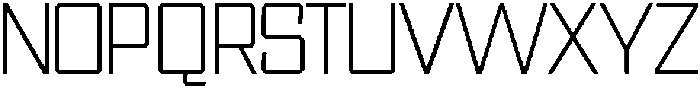 Lextron Extra Light ttf (200) Font UPPERCASE