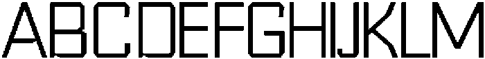 Lextron Light ttf (300) Font UPPERCASE