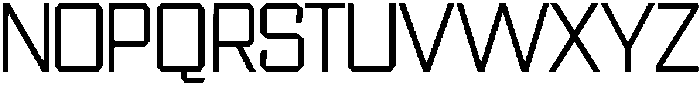 Lextron Light ttf (300) Font UPPERCASE