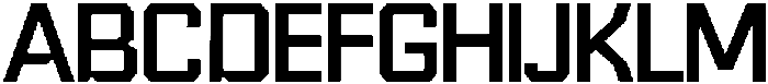 Lextron Medium ttf (500) Font UPPERCASE