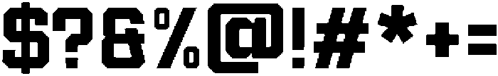 Lextron Semi Bold ttf (600) Font OTHER CHARS