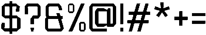 Lextron Variable Regular ttf (400) Font OTHER CHARS