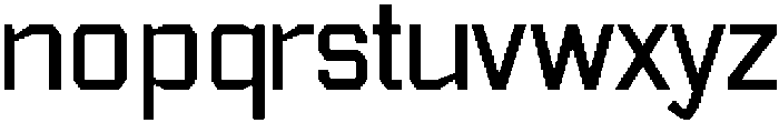 Lextron Variable Regular ttf (400) Font LOWERCASE