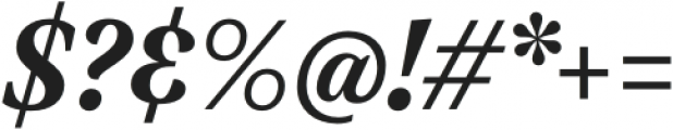Leyendo Bold Italic otf (700) Font OTHER CHARS