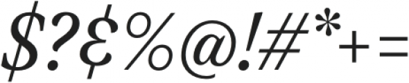 Leyendo Medium Italic otf (500) Font OTHER CHARS