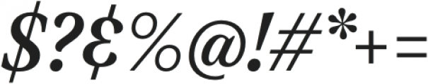 Leyendo SemiBold Italic otf (600) Font OTHER CHARS