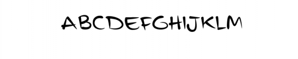 Leda Marker.otf Font UPPERCASE