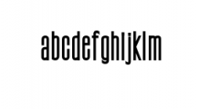 Leibra Sans.ttf Font LOWERCASE