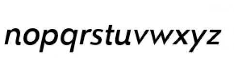 Le Havre Regular Italic Font LOWERCASE