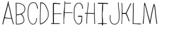 LeOsler Sharp Light Font UPPERCASE