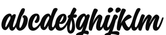 Leonard Regular Font LOWERCASE