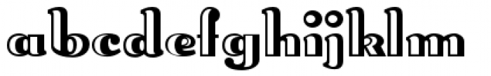 Lexington Handtooled Font LOWERCASE