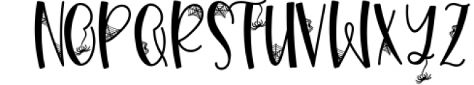 Leggy Monster - A Halloween Spider Font! Font UPPERCASE