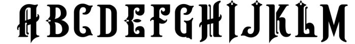 Legranta - vintage multilayered font 1 Font UPPERCASE